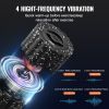 Vibrating Foam Roller, 4-Speed Electric Massage Roller, 16" Rechargeable Muscle Roller with 3D Texture, High Density EEP Foam Massager for Muscle Dee